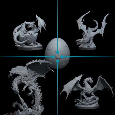 Tarralith Dragon Evolution - Van Ei tot Eindbaas