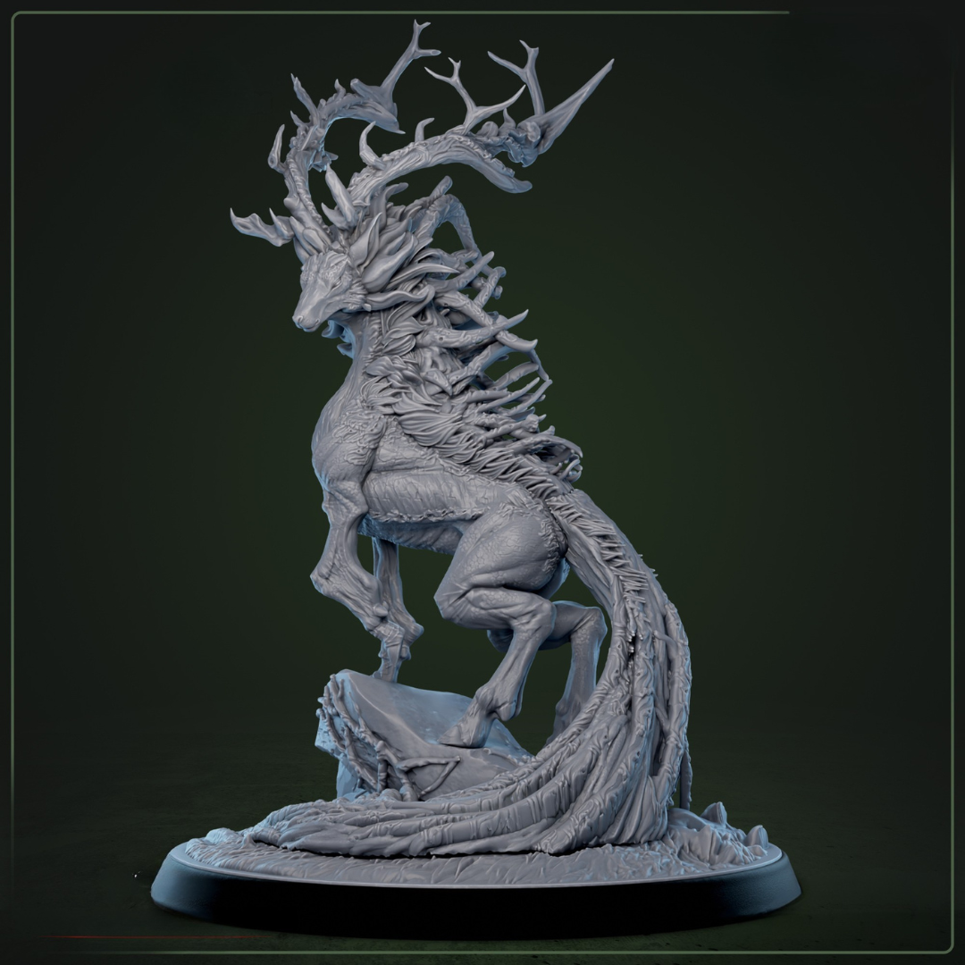 Loriantha D&D miniatuur - legendarische bosgeest boss monster uit The Whisperwoods collectie, hoogdetail resin DND miniaturen voor fantasy tabletop RPG van Quest & Craft
