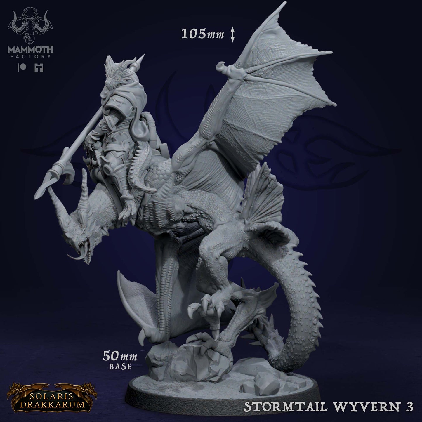 Drakkari Wyvern Riders 3 D&D miniatuur - complete drakenridders warband uit Solaris Drakkarum collectie, Nederlandse kwaliteit Quest & Craft miniaturen nederland voor luchtgevecht encounters