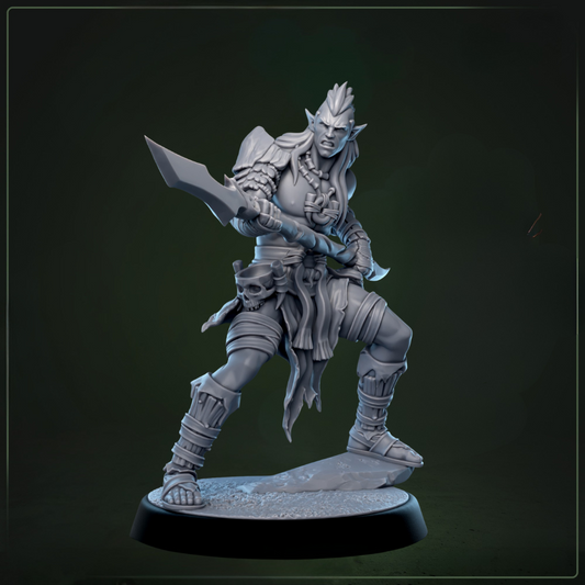 Whisperwood Guardians D&D miniatuur model 2 - mystieke bosbeschermer uit warband set, fantasy miniaturen voor heilige encounters bij Quest & Craft