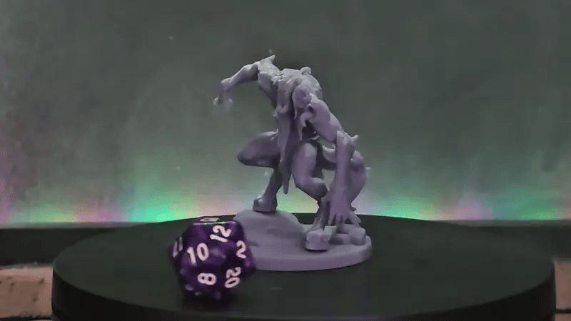 The Terrible Talang - D&D Miniaturen Tarr Corrupted Beast uit Abominable Beasts