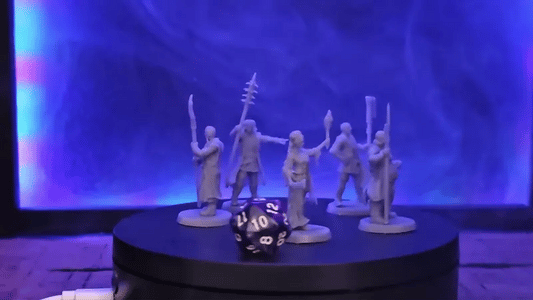 Peasants Warband Dorpsbewoners - D&D Miniaturen 5 Modellen NPC Villagers uit Abominable Beasts