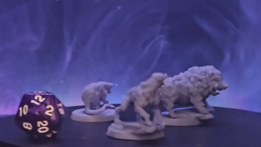 Tarr Animals Warband - D&D Miniaturen 6 Modellen Corrupted Beasts uit Abominable Beasts