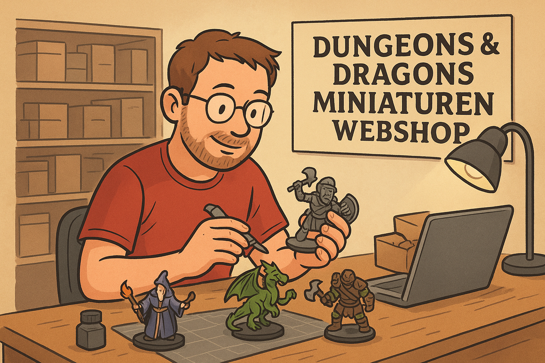 Het Begint te Lopen – De Eerste Echte Bestellingen bij Mijn Dungeons & Dragons Miniaturen Webshop