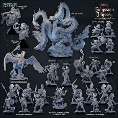 Eulyssian Odyssey - Epische D&D Miniaturen Mythologie Collectie