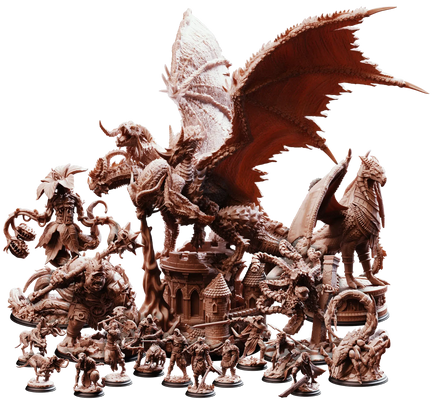 A Wild Hunt - Premium D&D Miniaturen Tharador Collectie