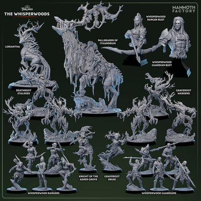 The Whisperwoods - Mystieke D&D Miniaturen Collectie