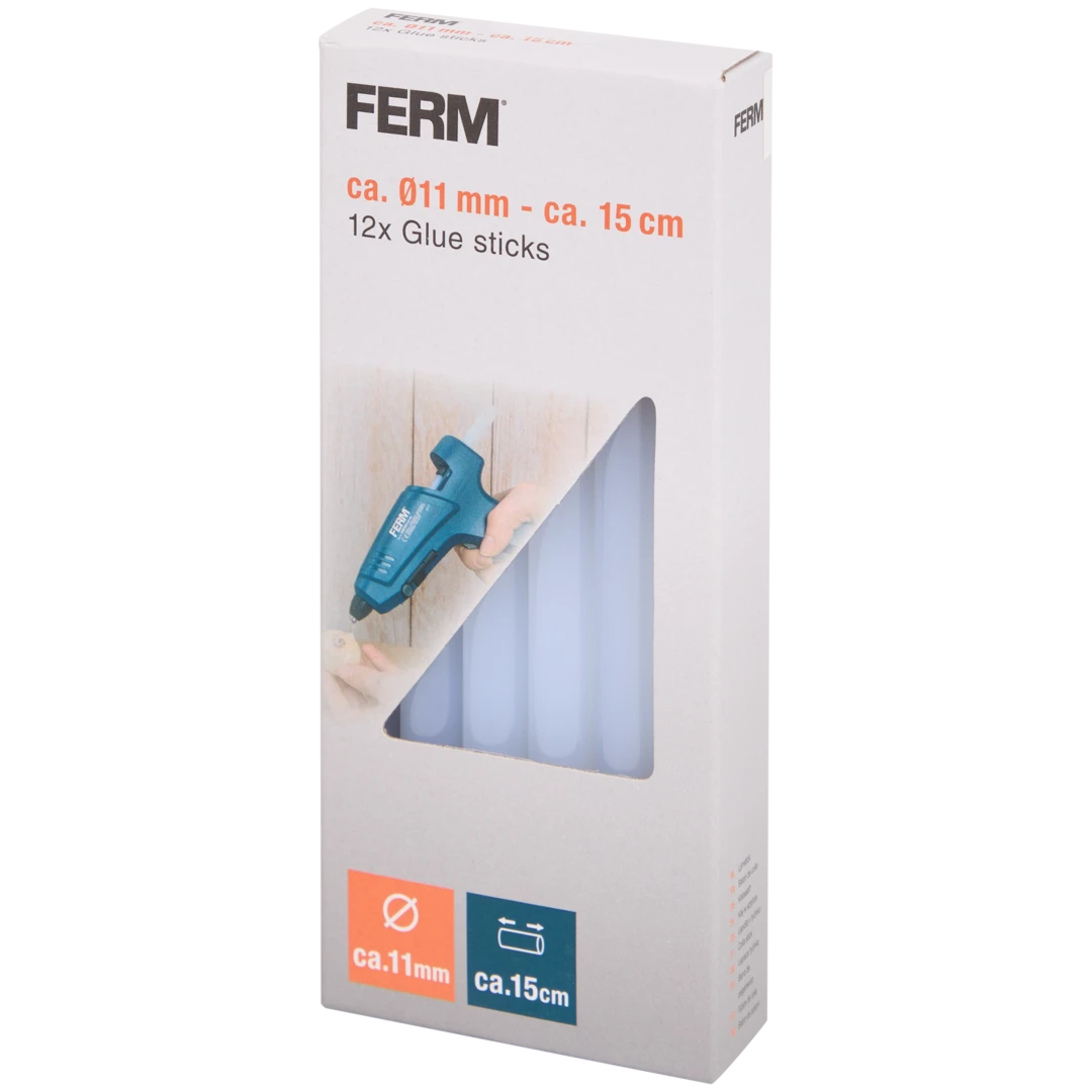 FERM GGA1005 Lijmsticks – 11.2mm (150mm lang, 6 stuks)