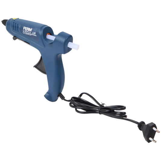 FERM GGM1004 Lijmpistool – 75W voor Hout, Kunststof, Textiel & Meer