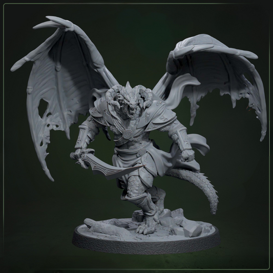 Ascendant Executor Vonnisbrenger D&D miniatuur - meedogenloze immortal flame inquisitor uit Solaris Drakkarum collectie, hoogdetail resin DND miniaturen voor fantasy tabletop RPG van Quest & Craft
