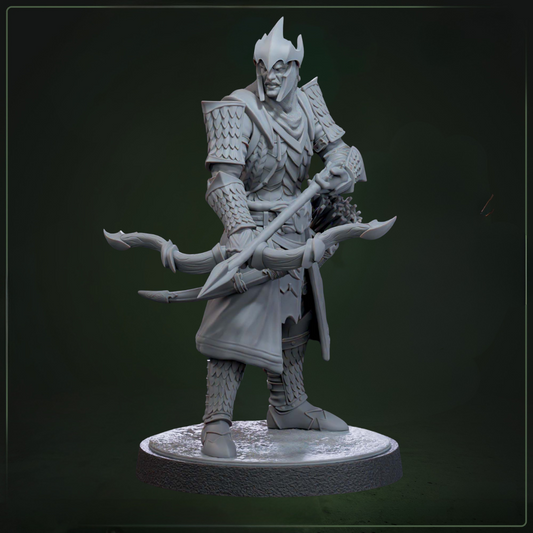 Auxiliar Archer 2 D&D miniatuur - elite archer uit Drakkari boogschutters warband set, fantasy miniaturen voor ranged encounters bij Quest & Craft
