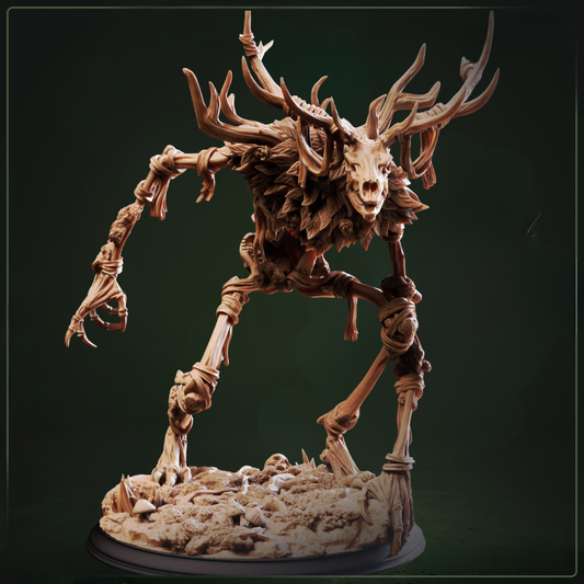Beinvaettr Bone Wight D&D miniatuur - sinistere ancient undead warrior met bone fragments uit Shadow over Nordheim collectie, premium DND miniaturen fantasy death magic voor TTRPG horror encounters uit Nederland bij Quest & Craft