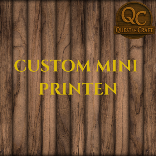 Custom Miniatures Printen – Upload je STL en Ontvang Jouw Unieke Miniatuur