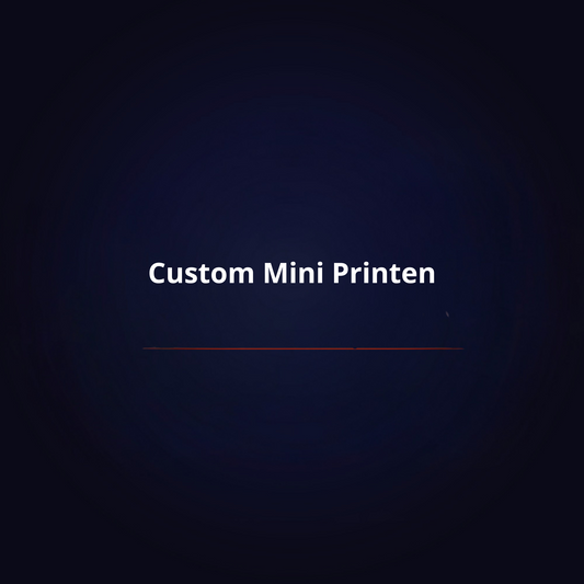 Custom miniaturen printen service - upload je STL bestand voor professionele D&D miniaturen 3D print, premium DND miniaturen fantasy karakters voor TTRPG gaming uit Nederland bij Quest & Craft