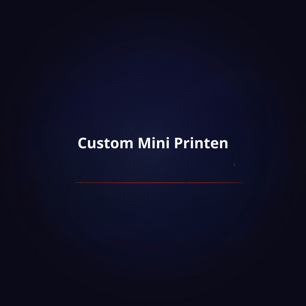 Custom Miniaturen Printen - Upload STL D&D Miniatuur 3D Print Service