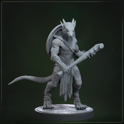 Drakkling Scout 5 D&D miniatuur - elite drakkling scout uit tactische warband set, fantasy miniaturen voor reconnaissance campaigns van Quest & Craft
