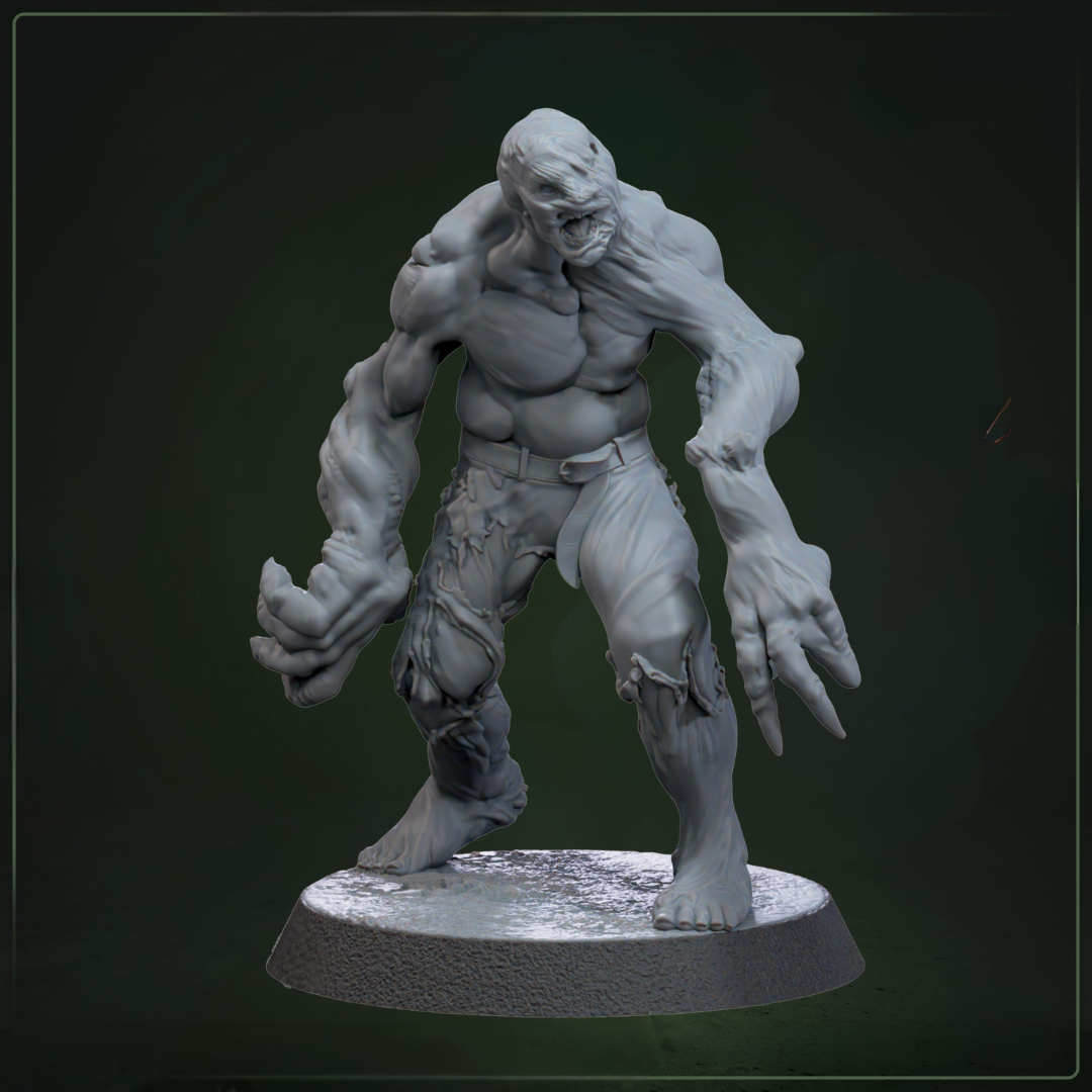 Fell Wanderer1 Warband Verdoemde Bosgeesten D&D miniaturen - angstaanjagende corrupted nature spirits met misty tendrils, premium DND miniaturen fantasy horror warband voor TTRPG campaigns uit Nederland bij Quest & Craft