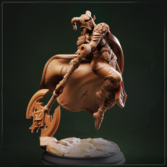 Lotte Maiden of Trickery D&D miniatuur - slimme cunning trickster met magical trinkets uit Shadow over Nordheim collectie, premium DND miniaturen fantasy illusion magic voor TTRPG deception encounters uit Nederland bij Quest & Craft