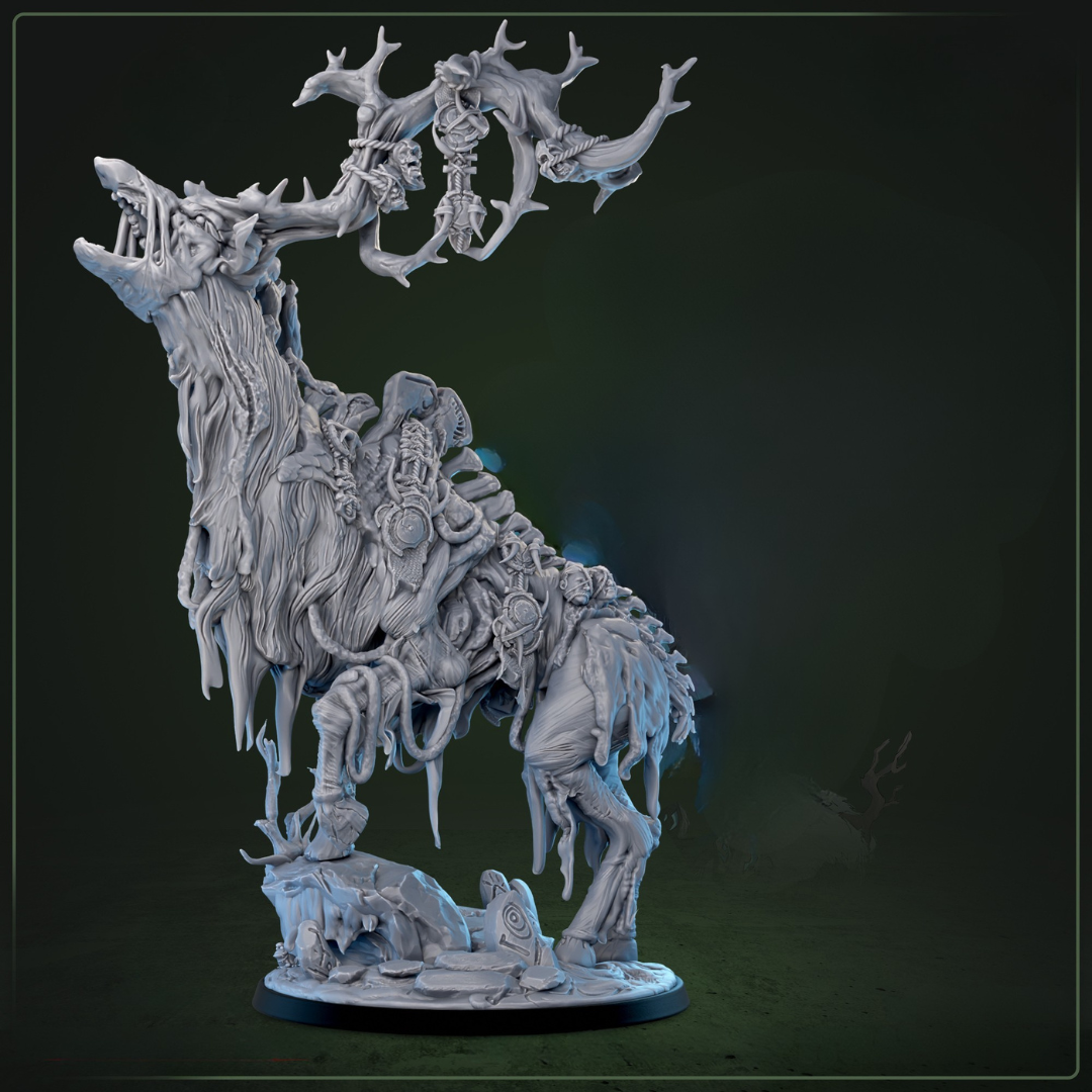 Pallbearer of Ithandruin - Quest & Craft -  D&D miniatuur - epische large scale spectrale boss uit The Whisperwoods collectie, hoogdetail resin DND miniaturen voor fantasy tabletop RPG
