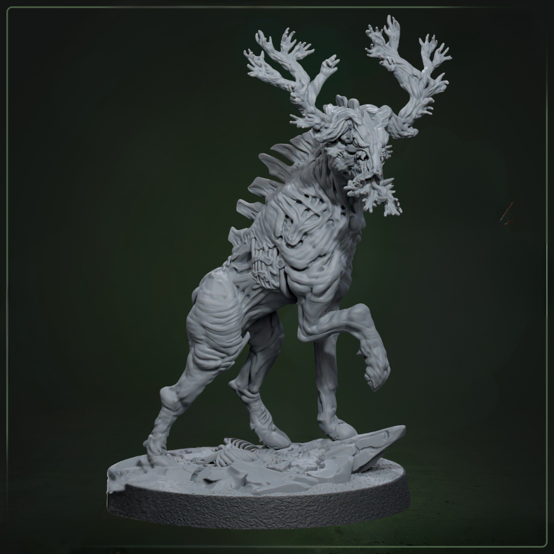 The Amalgamation Fleshconstruct D&D miniatuur - gruwelijke horror construct uit Abominable Beasts collectie, hoogdetail resin DND miniaturen voor fantasy tabletop RPG van Quest & Craft
