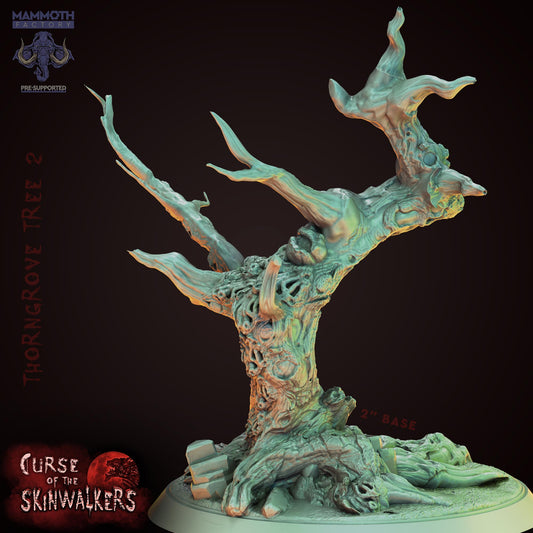 Thorngrove Tree D&D terrein - sinister cursed tree terrain uit 3D Tabletop Terrein collectie, hoogdetail resin scenery voor fantasy tabletop RPG van Quest & Craft
