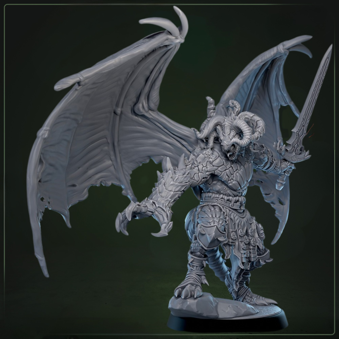 Vrakkian Ritescarred D&D miniatuur model 2 - ritueel getransformeerde krijger uit warband set, fantasy miniaturen voor donkere encounters bij Quest & Craft
